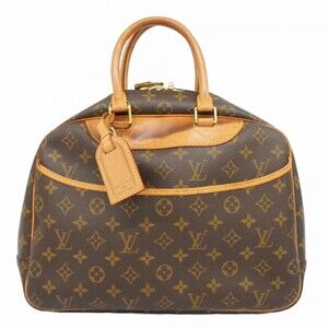 LOUIS VUITTON Brown Monogram Deauville Bag